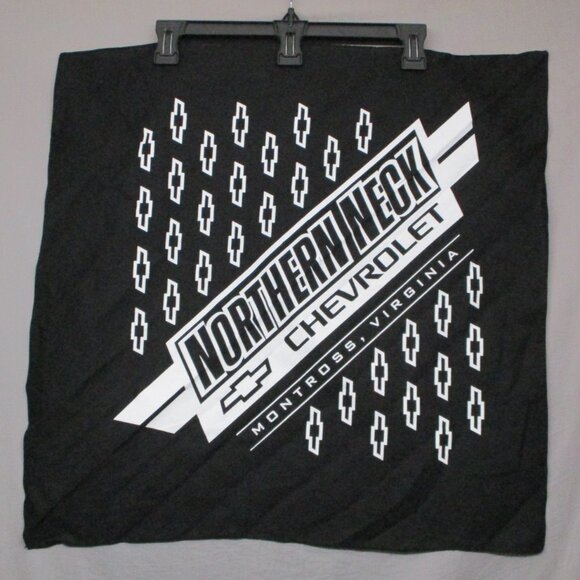 Other - Chevrolet Northern Neck Bandana/Scarf Black & White